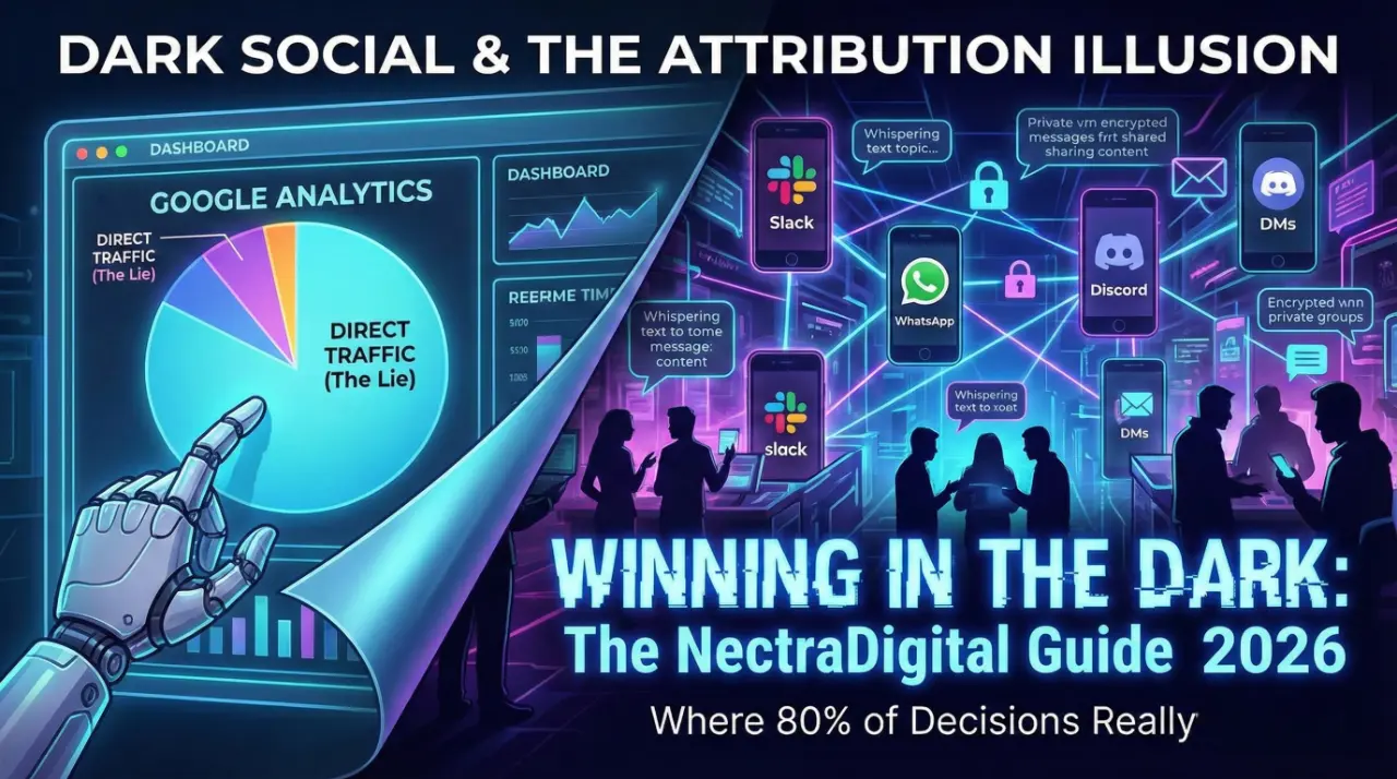 The Attribution Myth: Why Your Analytics Are Lying (And How to Win "Dark Social" in 2026)