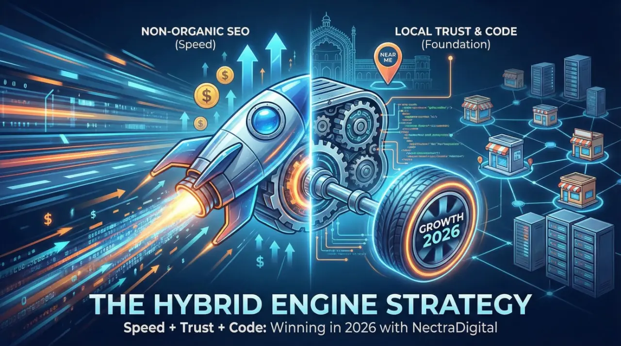 The "Hybrid Engine" Strategy: Why Relying on Organic Traffic Alone is a Death Sentence in 2026
