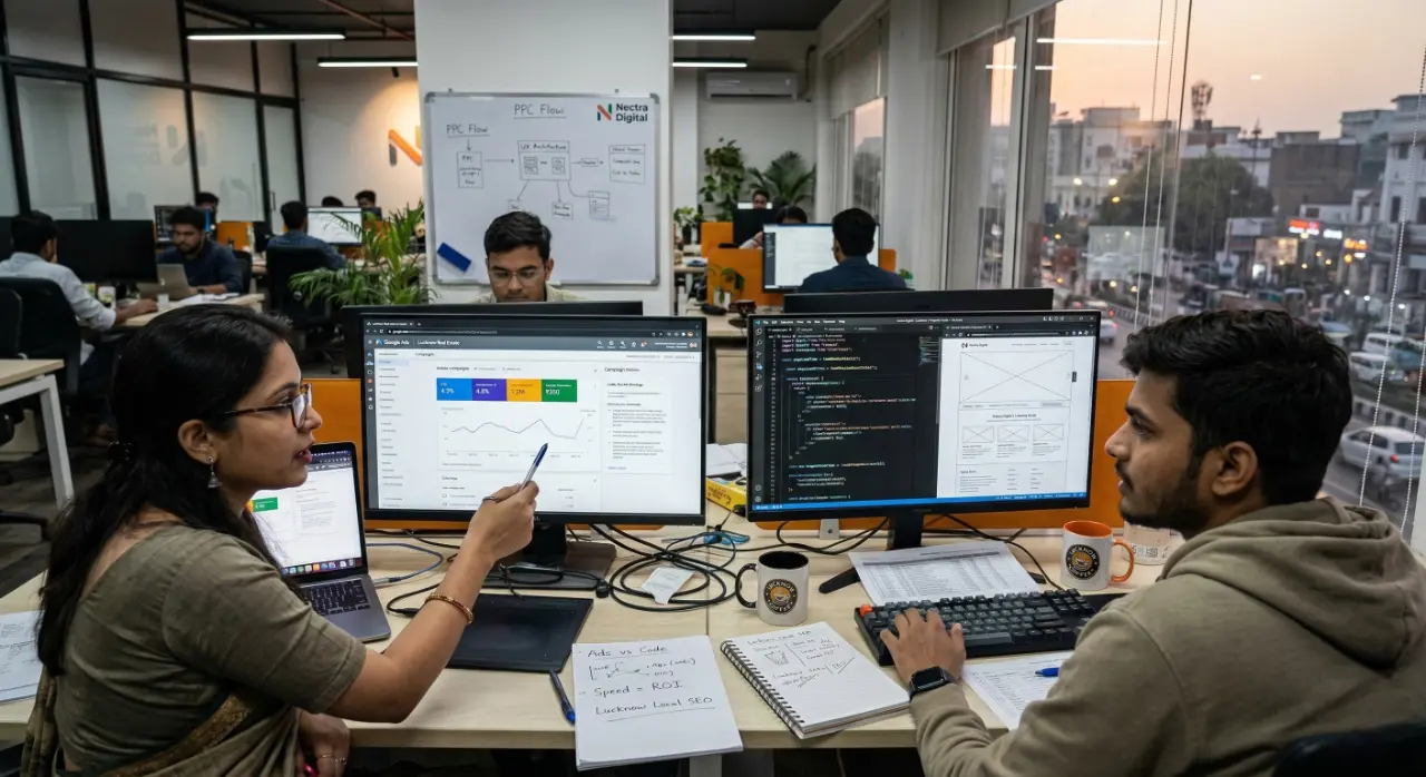 The Growth Rule: Why Your Lucknow Ad Agency Must Also Be Your Web Development Agency