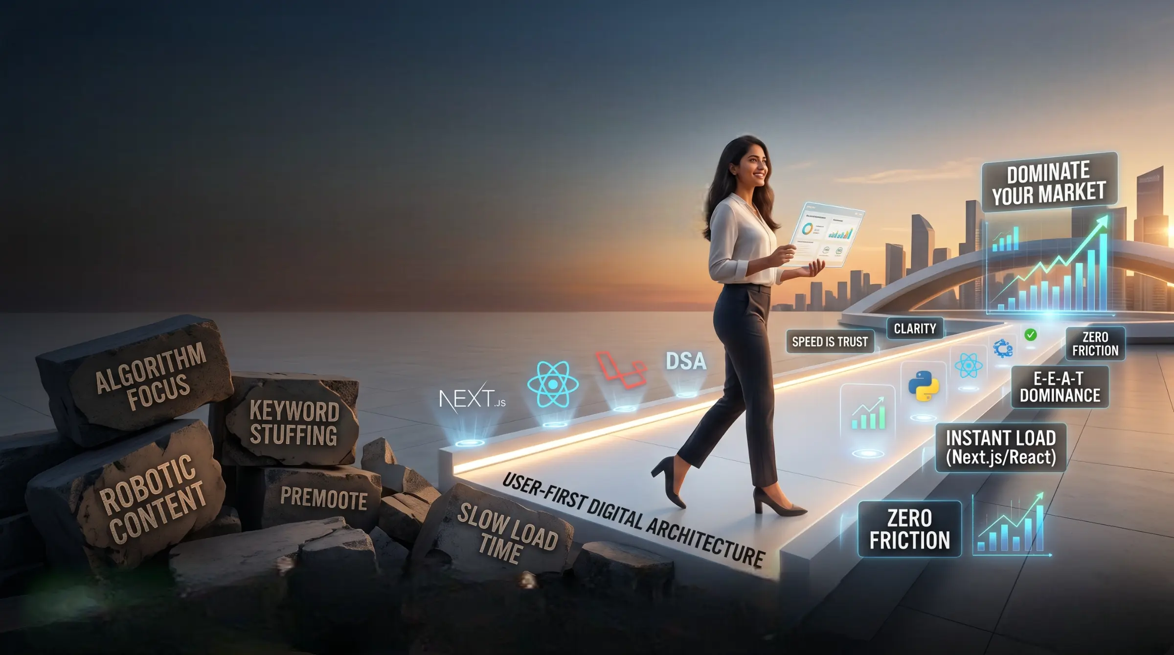 The Growth Hack: Human-First Marketing & Zero-Friction Web Design